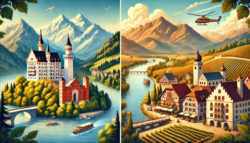 Beauty of Bavaria and the Rhine Valley